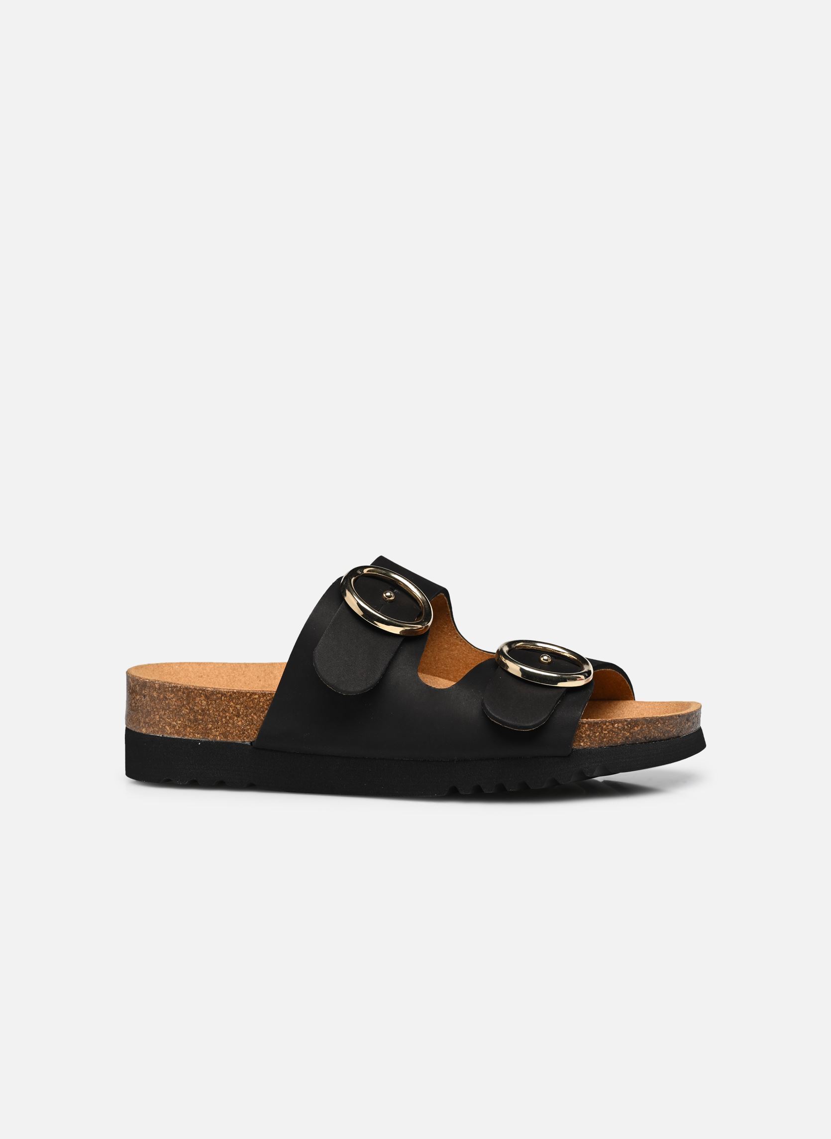 Muilen en klompen Malibu' 2 Straps comfort dames zwart Scholl Muilen en klompen Malibu' 2 Straps comfort dames zwart Black