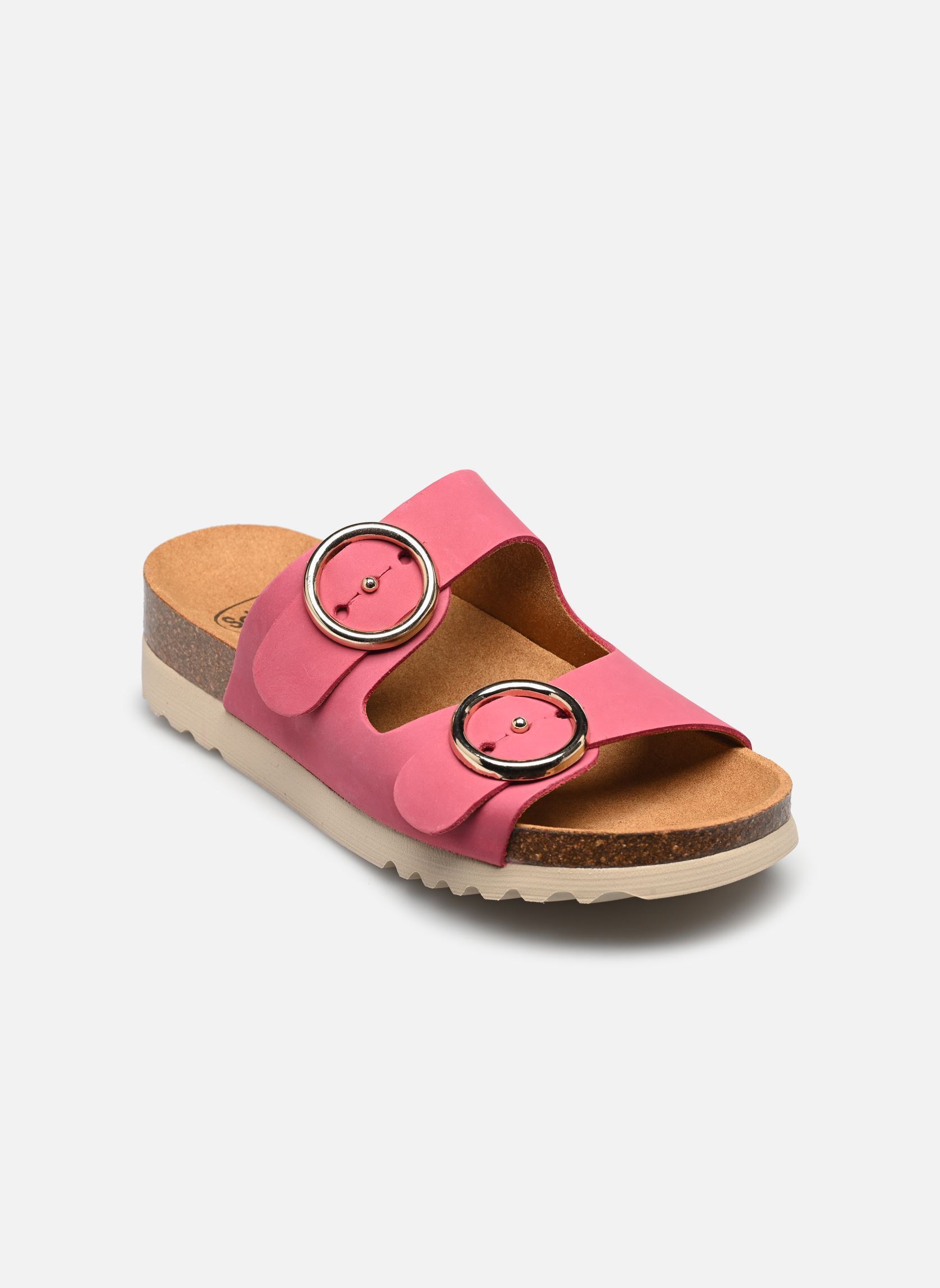 Pantoletten und Clogs Malibu' 2 Straps comfort damen rosa Scholl Pantoletten und Clogs Malibu' 2 Straps comfort damen rosa Fuchsia
