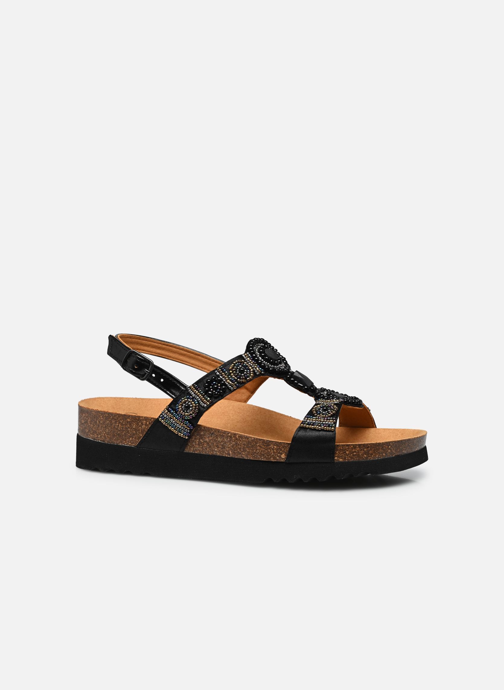 Sandales compensées et plateformes Bogota' Sandal comfort femme noir Scholl Sandales compensées et plateformes Bogota' Sandal comfort femme noir BLACK/GOLD