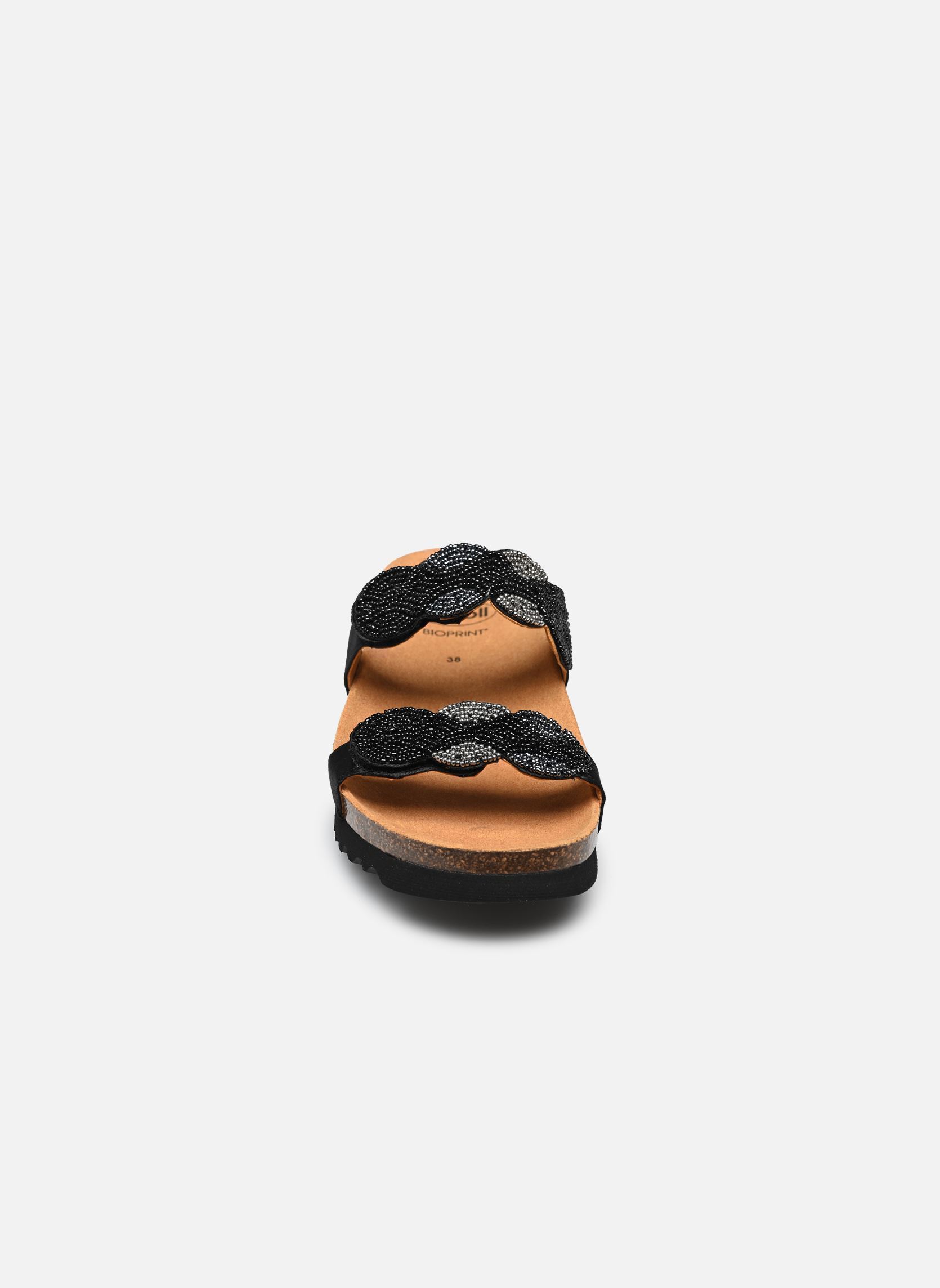 Pantoletten und Clogs Palmilla 2 Straps comfort damen schwarz Scholl Pantoletten und Clogs Palmilla 2 Straps comfort damen schwarz Black