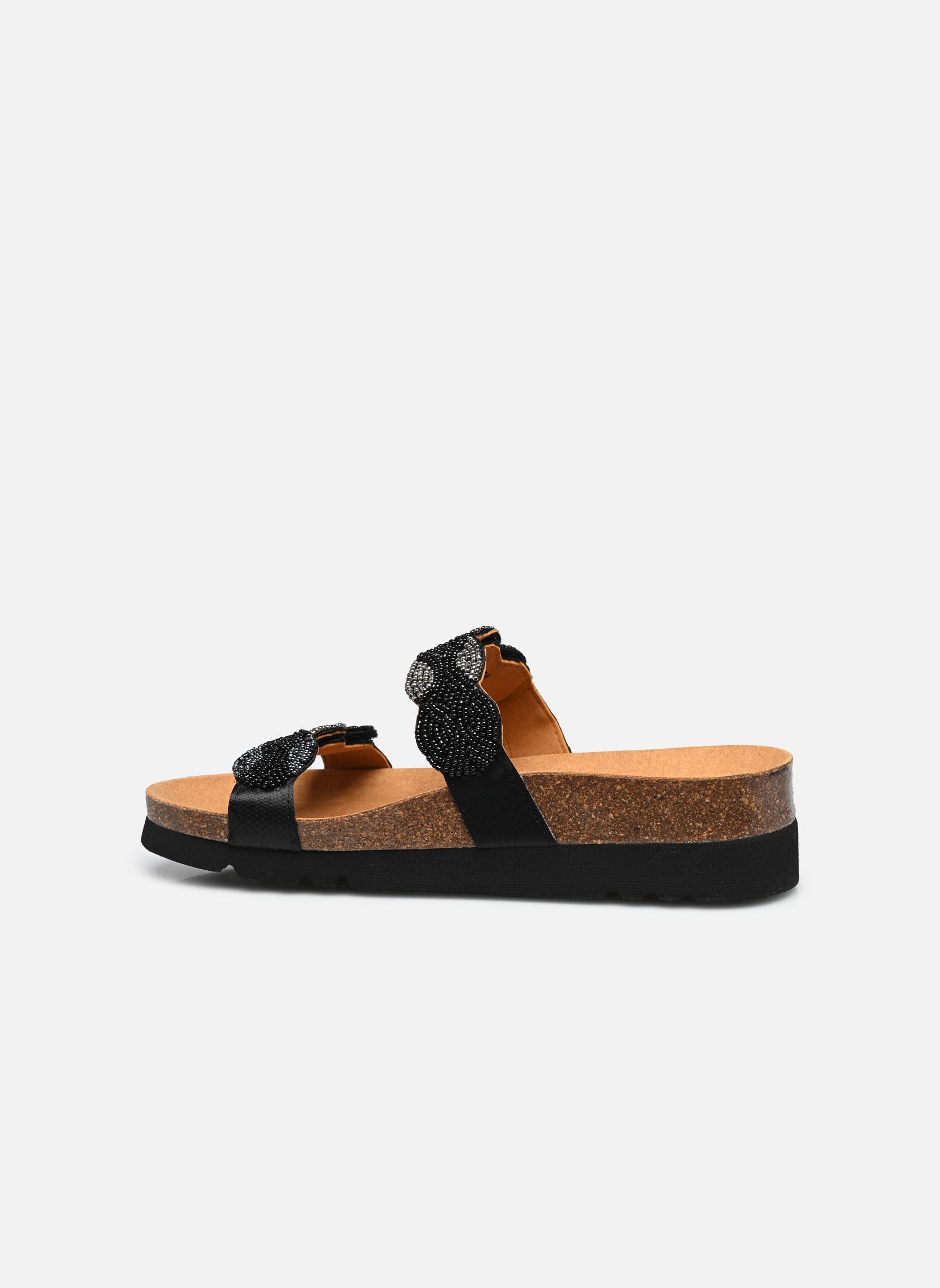 Pantoletten und Clogs Palmilla 2 Straps comfort damen schwarz Scholl Pantoletten und Clogs Palmilla 2 Straps comfort damen schwarz Black