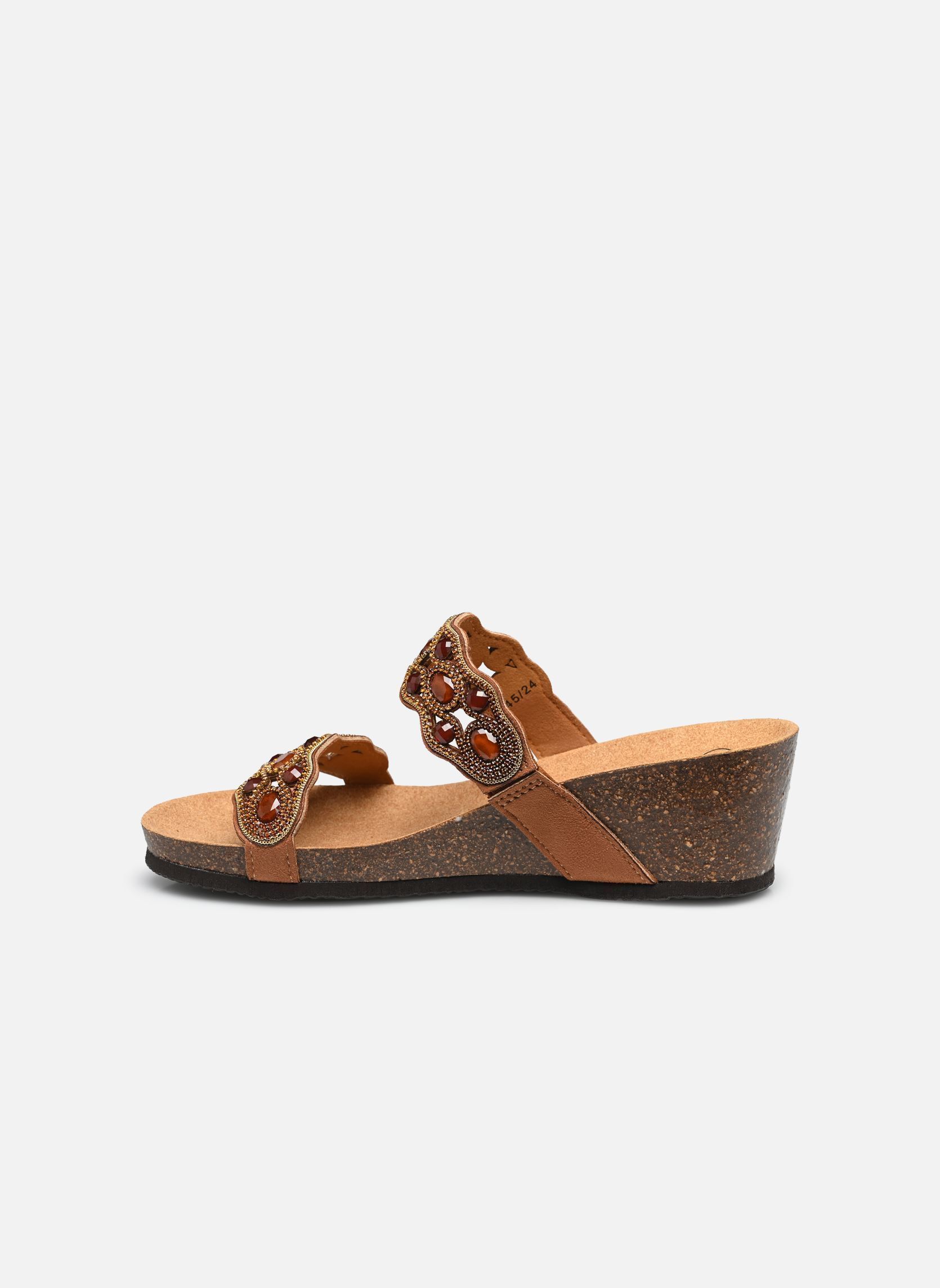 Sandales compensées et plateformes Lerici comfort femme marron Scholl Sandales compensées et plateformes Lerici comfort femme marron Cognac