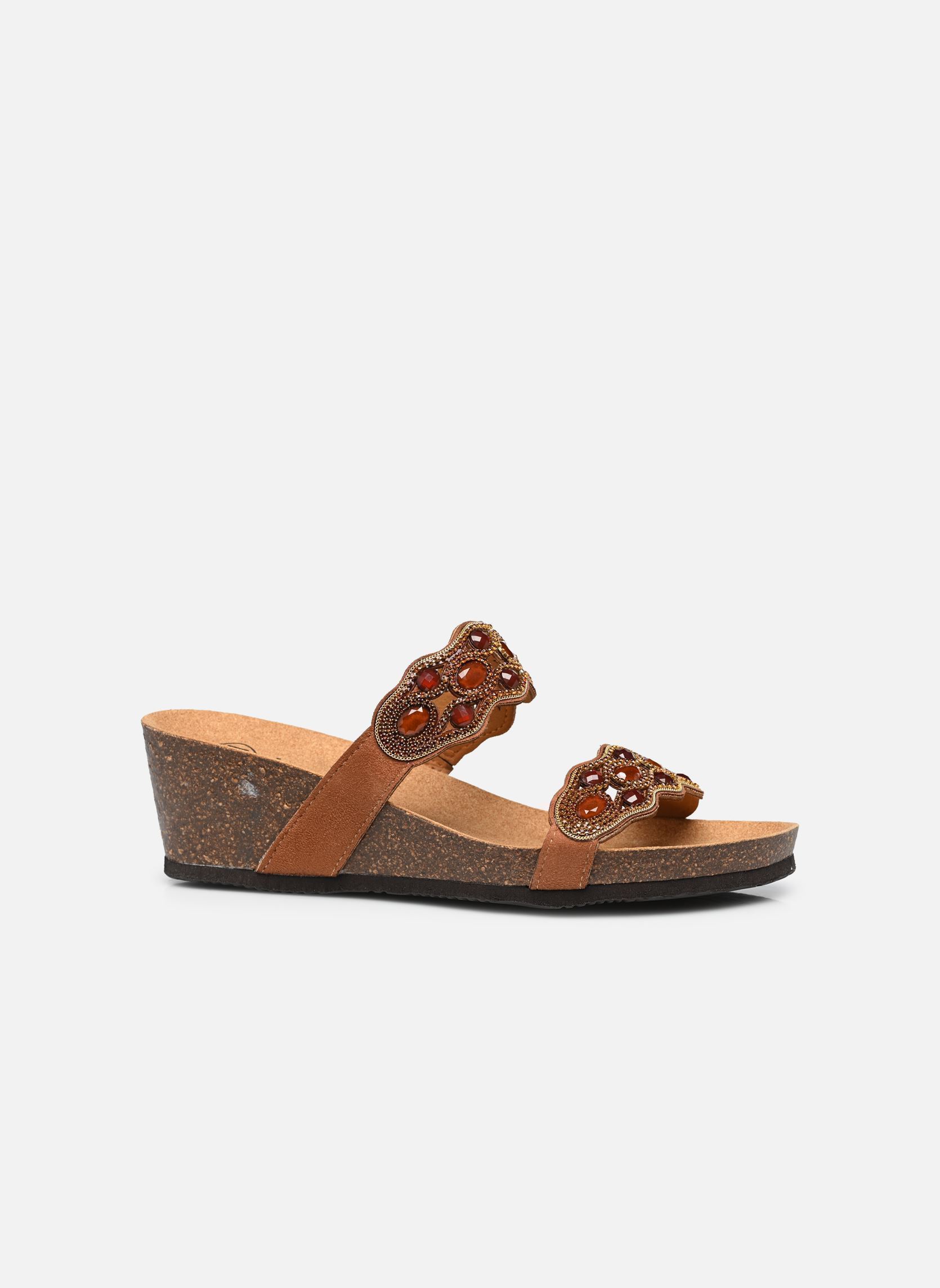 Sandales compensées et plateformes Lerici comfort femme marron Scholl Sandales compensées et plateformes Lerici comfort femme marron Cognac