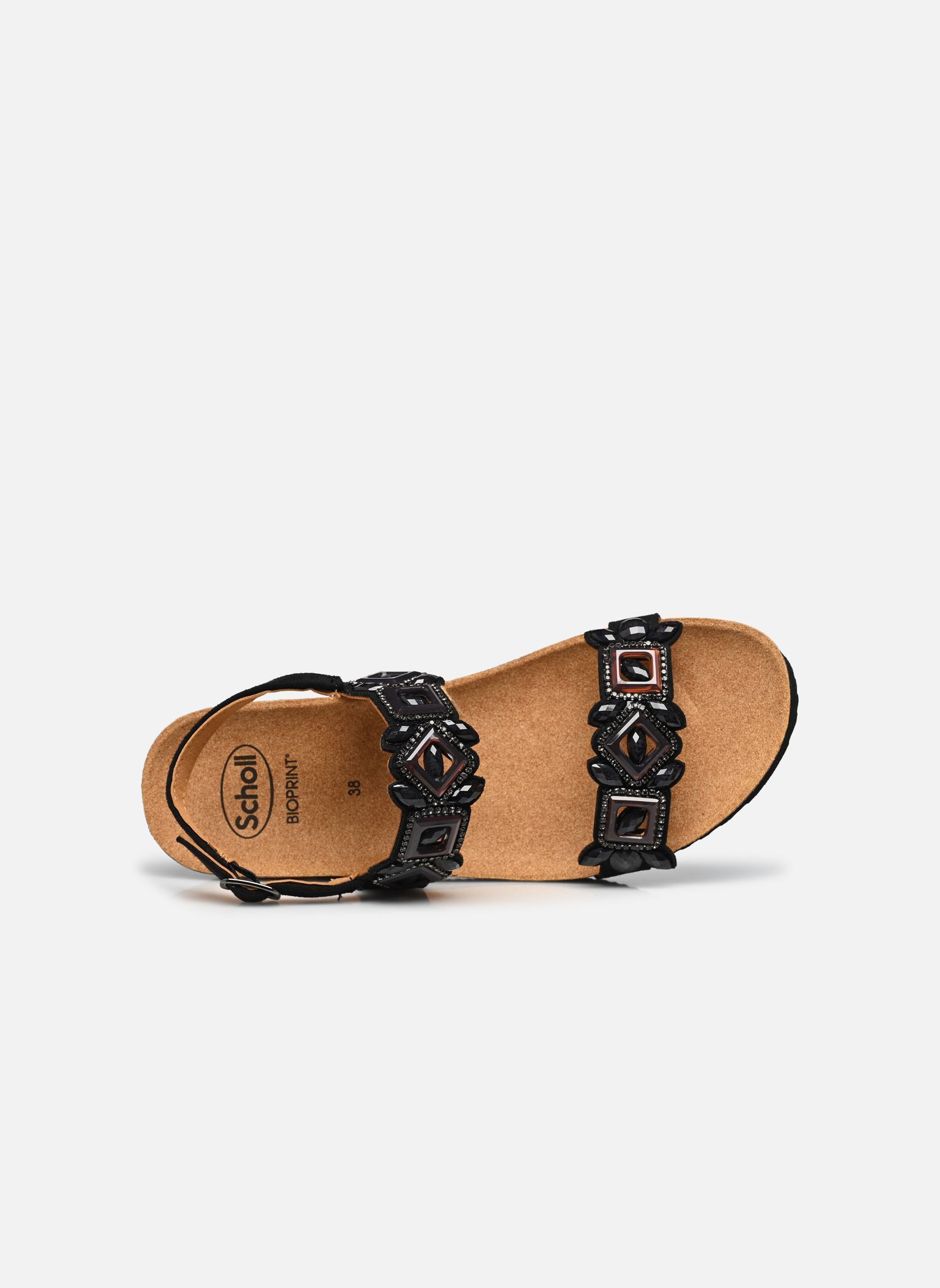 Sandales compensées et plateformes Sanremo Sandal comfort femme noir Scholl Sandales compensées et plateformes Sanremo Sandal comfort femme noir Black