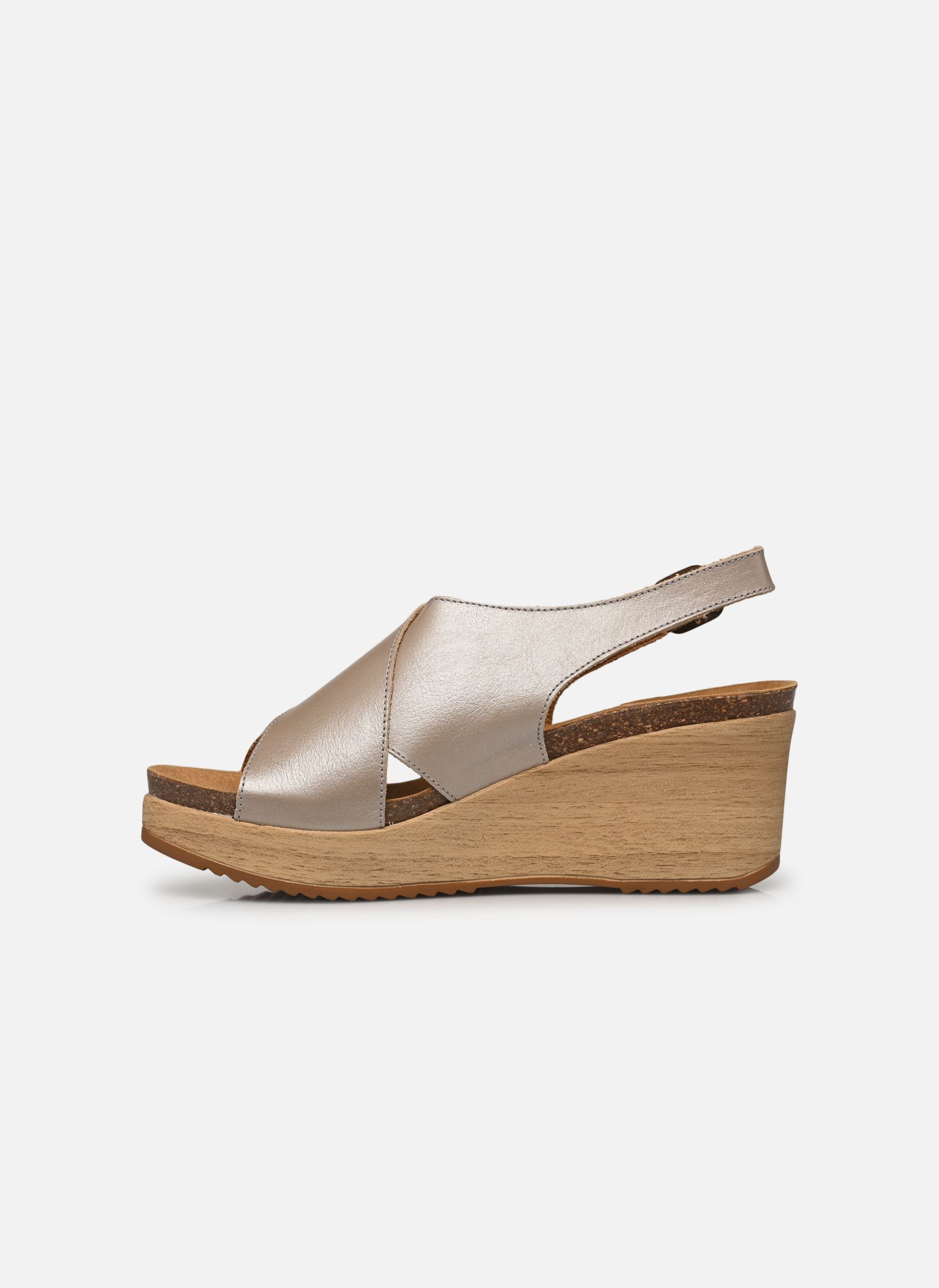 Sandales compensées et plateformes Milos comfort femme or et bronze Scholl Sandales compensées et plateformes Milos comfort femme or et bronze Platinum