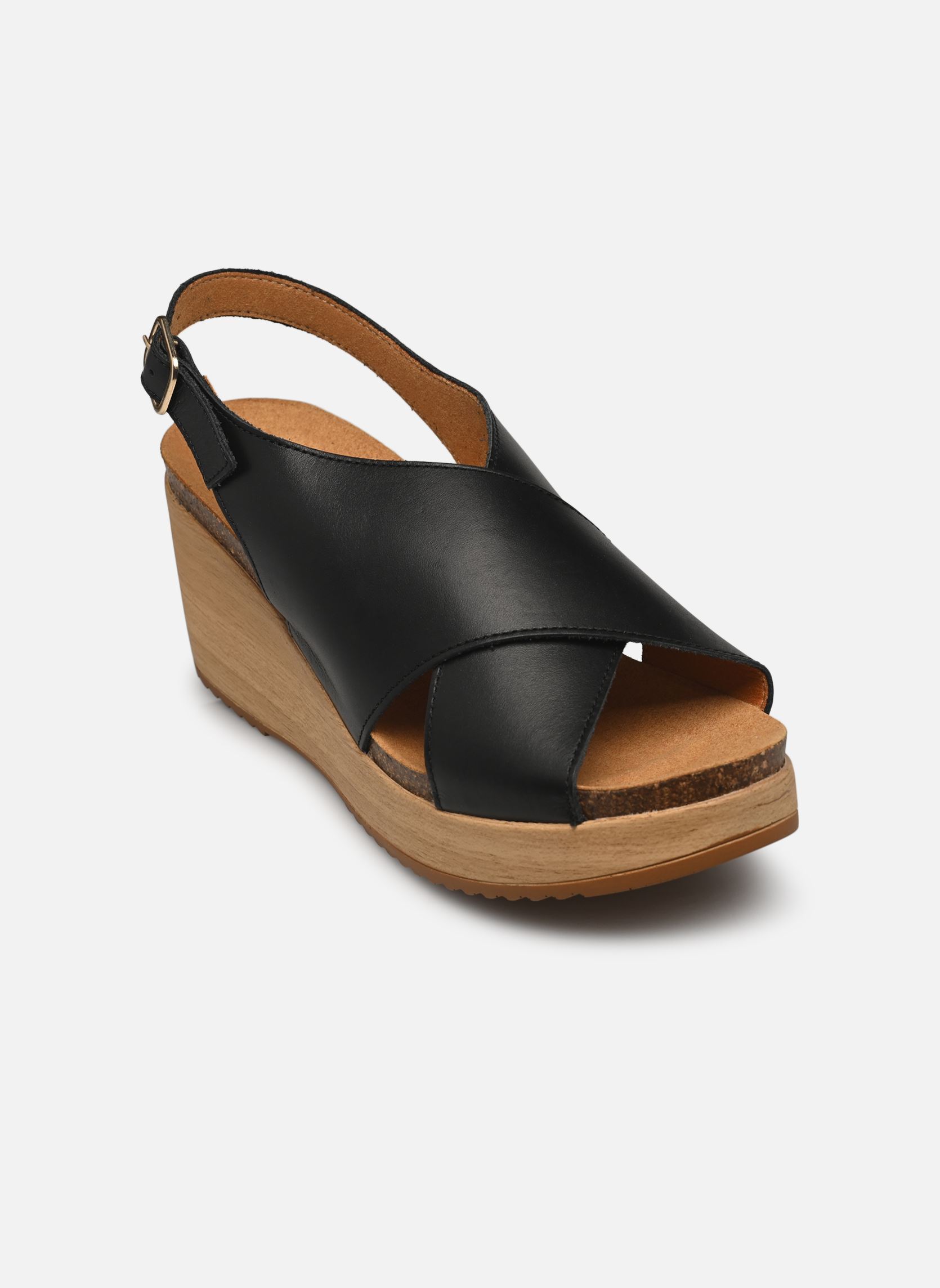 Sandales compensées et plateformes Milos comfort femme noir Scholl Sandales compensées et plateformes Milos comfort femme noir Black