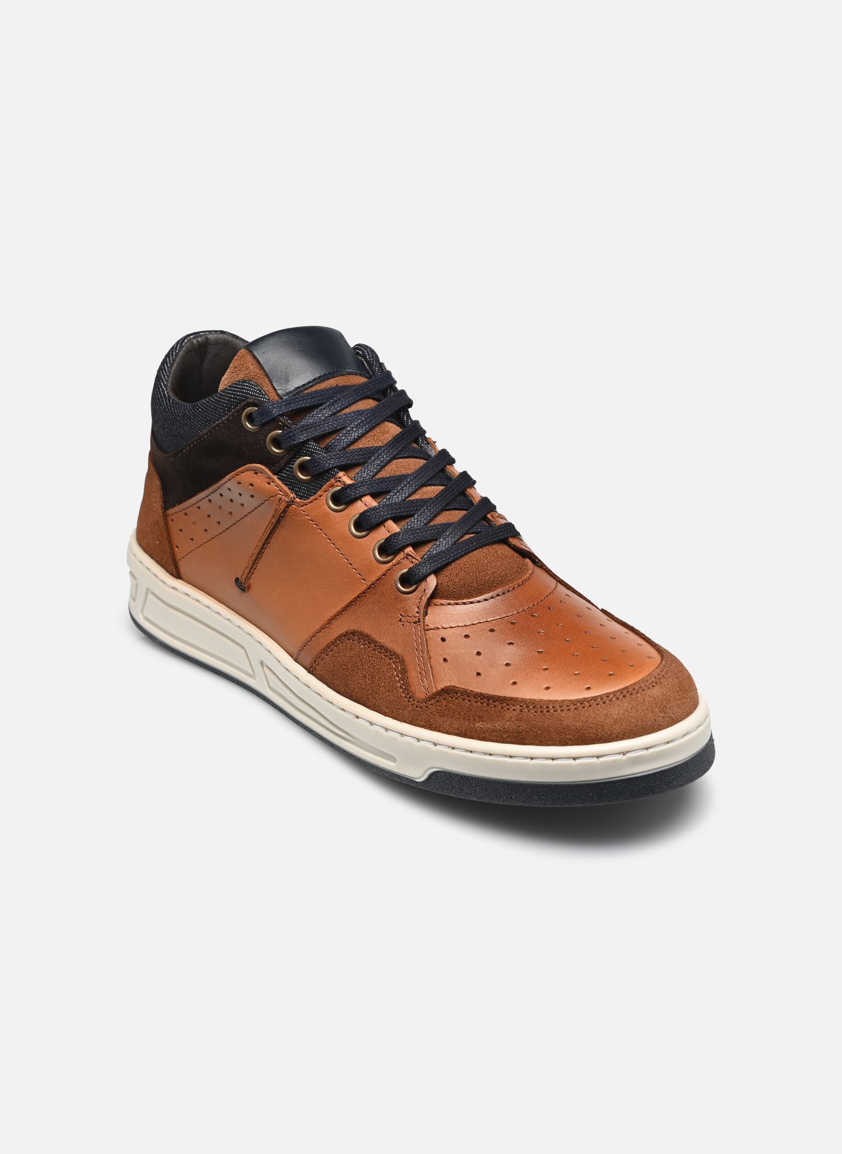 Niedrige Sneaker Wolenn herren braun Marvin&Co Niedrige Sneaker Wolenn herren braun Cognac