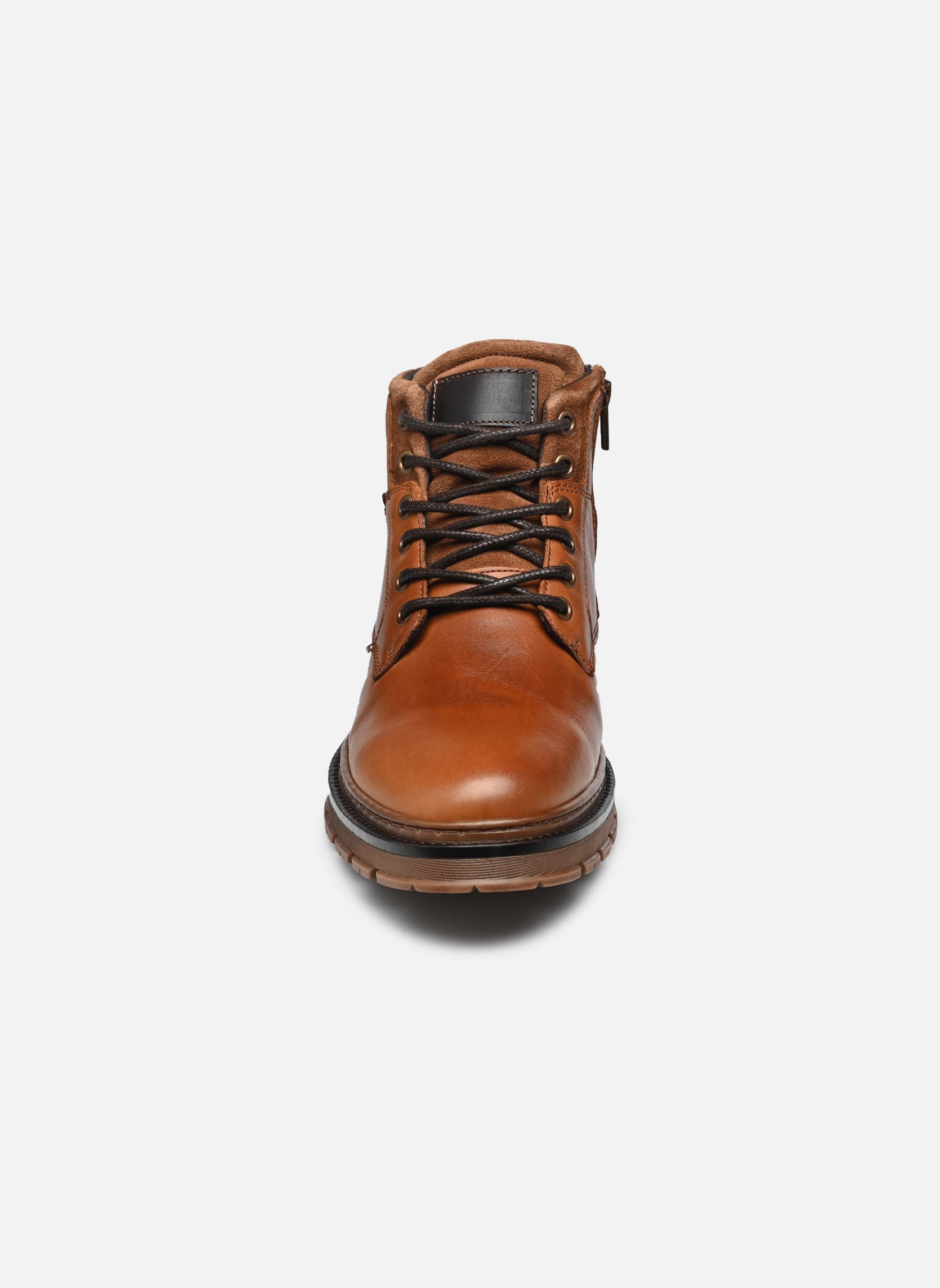 Bottines à lacets WALACY homme marron Marvin&Co Bottines à lacets WALACY homme marron Cognac