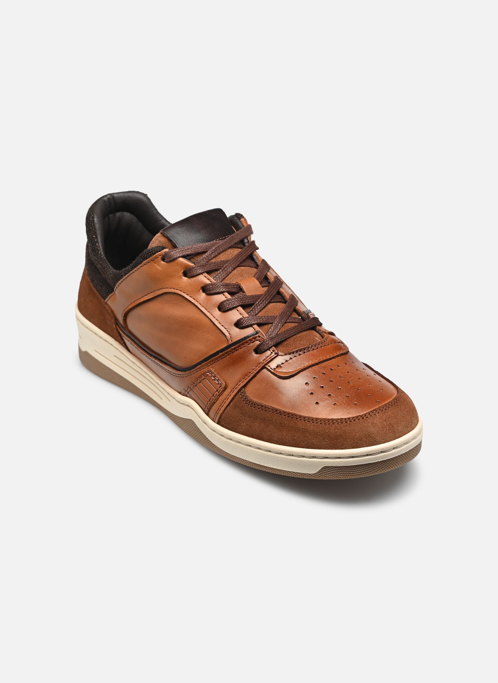 Baskets basses Welvina homme marron Marvin&Co Baskets basses Welvina homme marron Cognac