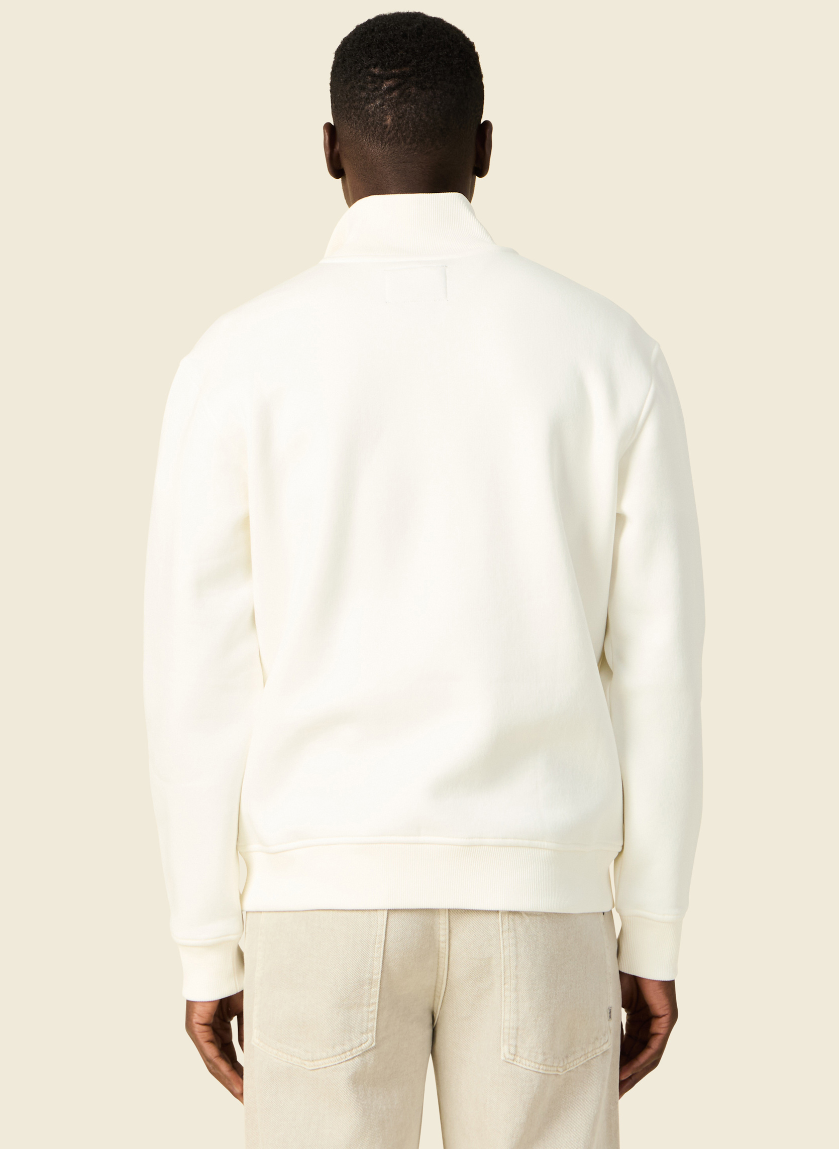 Sweats à capuche SWETBUTTONH homme blanc Bonobo Sweats à capuche SWETBUTTONH homme blanc Blanc