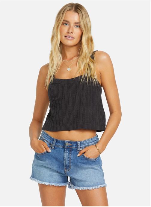 Billabong Débardeurs Tropic Rome femme noir