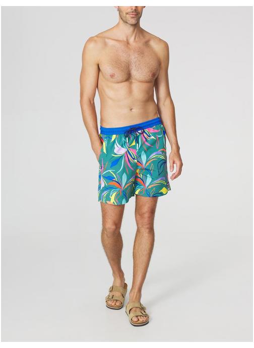 TBS Shorts de bain Short de bain recyclé made in France ACHILLE ENCRE homme vert