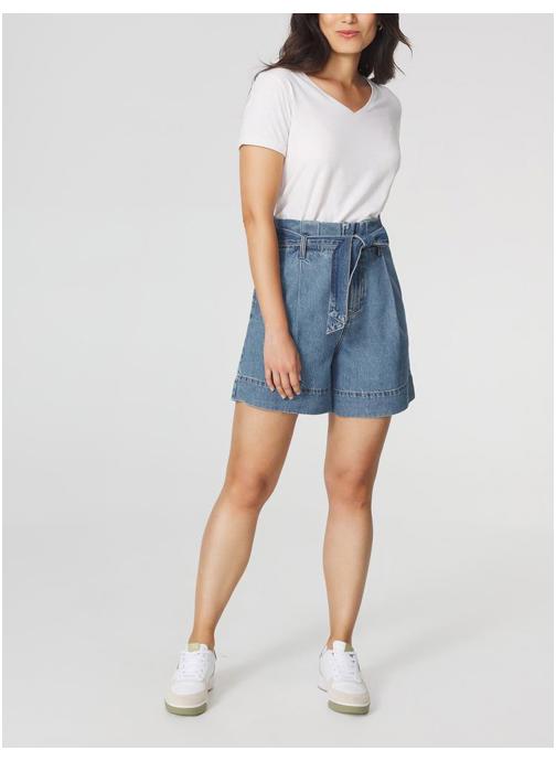 TBS Shorts Short FAHRABER ECRU femme bleu