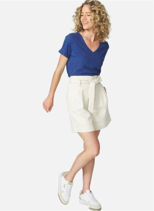 TBS Shorts Short FAHRABER ECRU femme beige