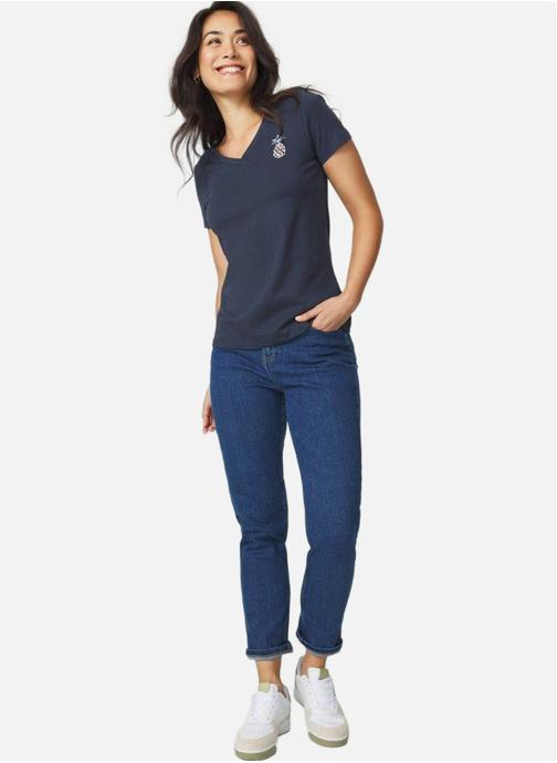 TBS Tee-shirts Polo Manches courtes KESSYTEE NAVY femme bleu