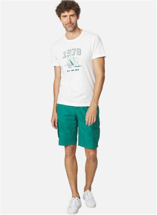 TBS Tee-shirts T-shirt manches courtes HERVETEE ARCTIQUE homme blanc