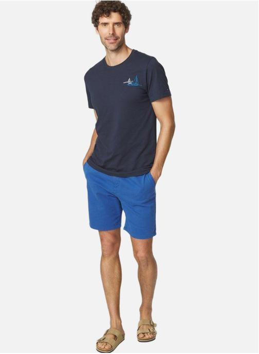 TBS Tee-shirts T-shirt manches courtes SOHANTEE ARCTIQUE homme bleu