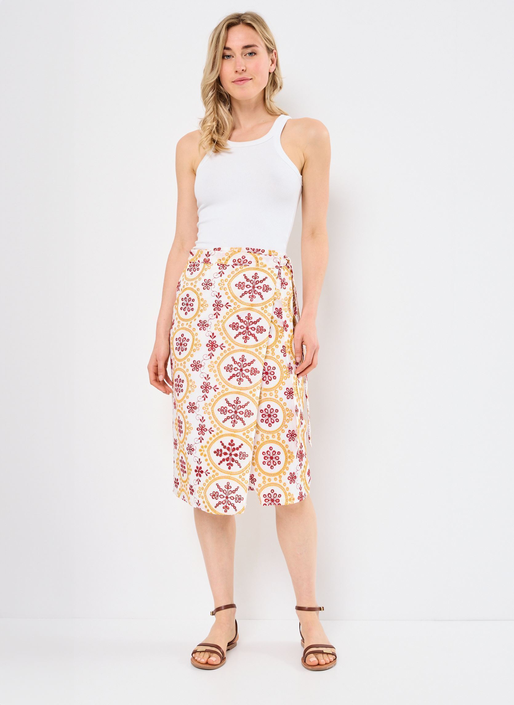 Halflange rokken Justy dames meerkleurig La Petite Etoile Halflange rokken Justy dames meerkleurig Bicolor