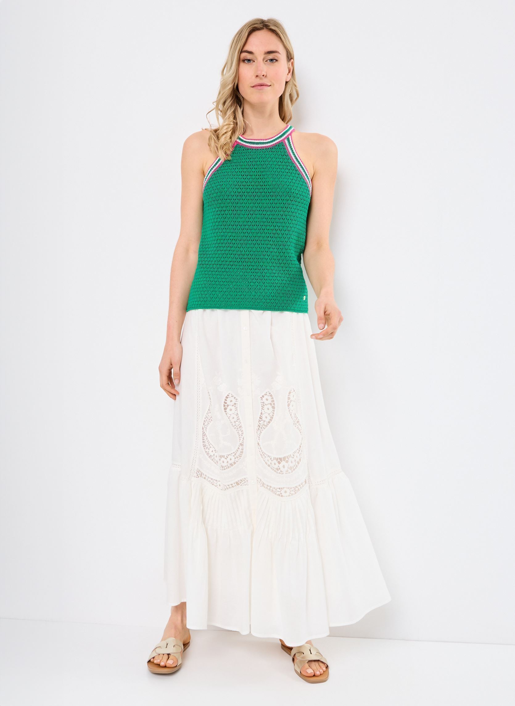 Tanktops Madelina damen grün La Petite Etoile Tanktops Madelina damen grün Vert