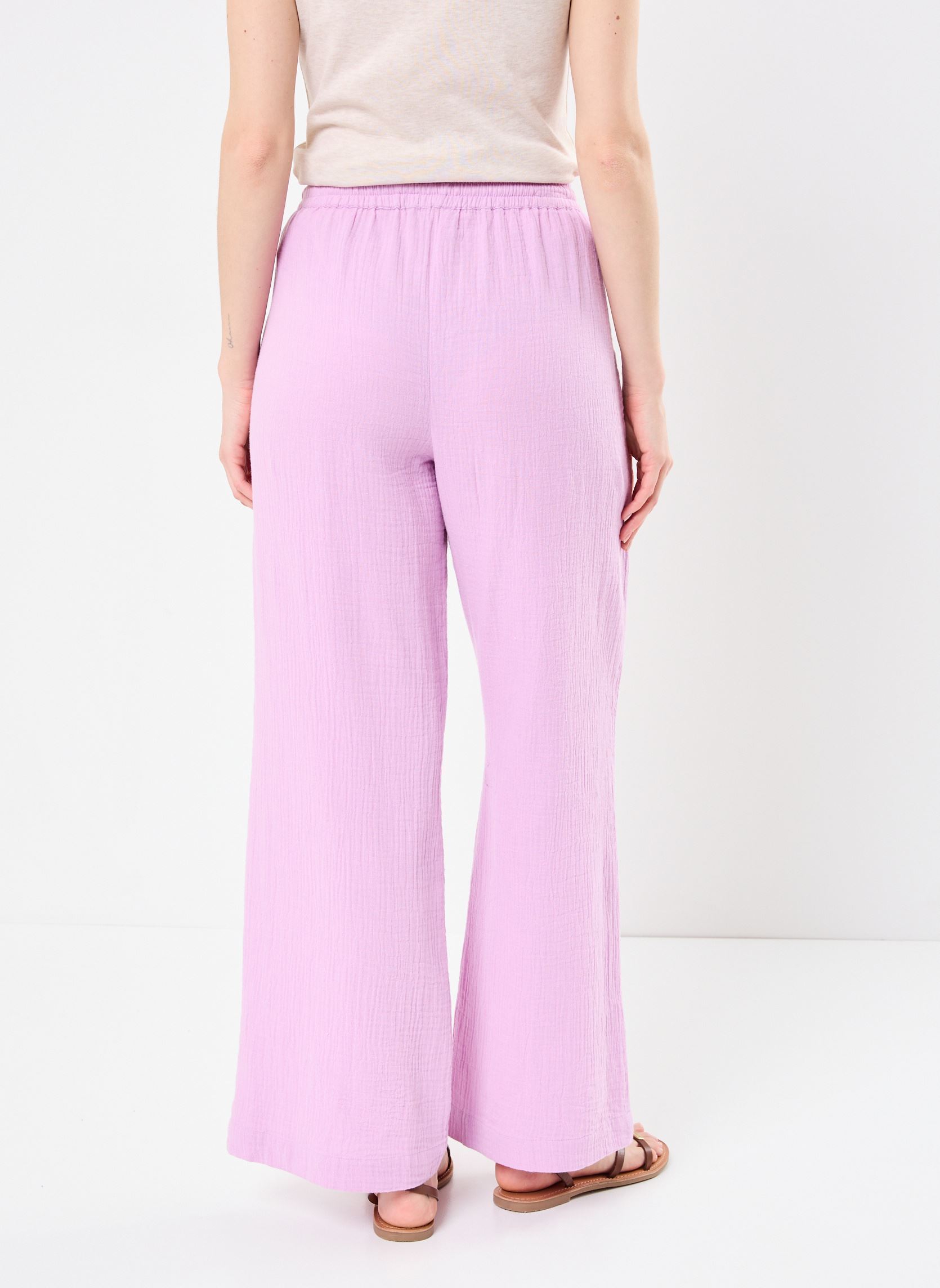 Pantaloni larghi Palmy donna rosa La Petite Etoile Pantaloni larghi Palmy donna rosa Rose