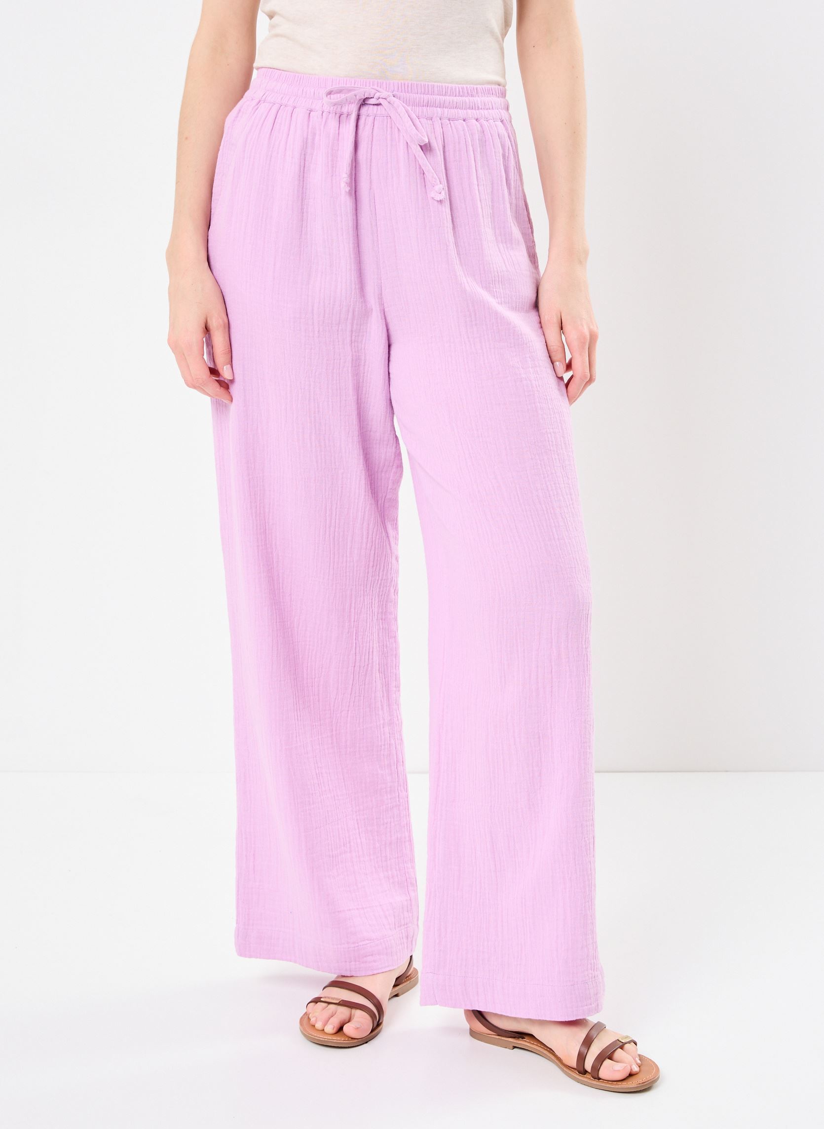 Pantaloni larghi Palmy donna rosa La Petite Etoile Pantaloni larghi Palmy donna rosa Rose