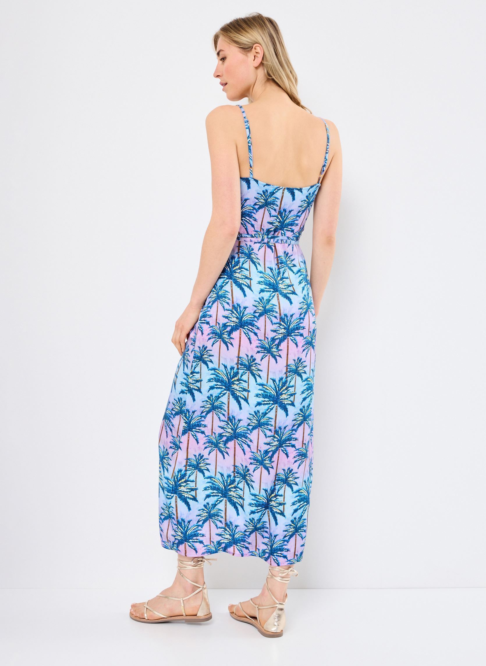 Robes Ruzan femme multicolore La Petite Etoile Robes Ruzan femme multicolore Palmier