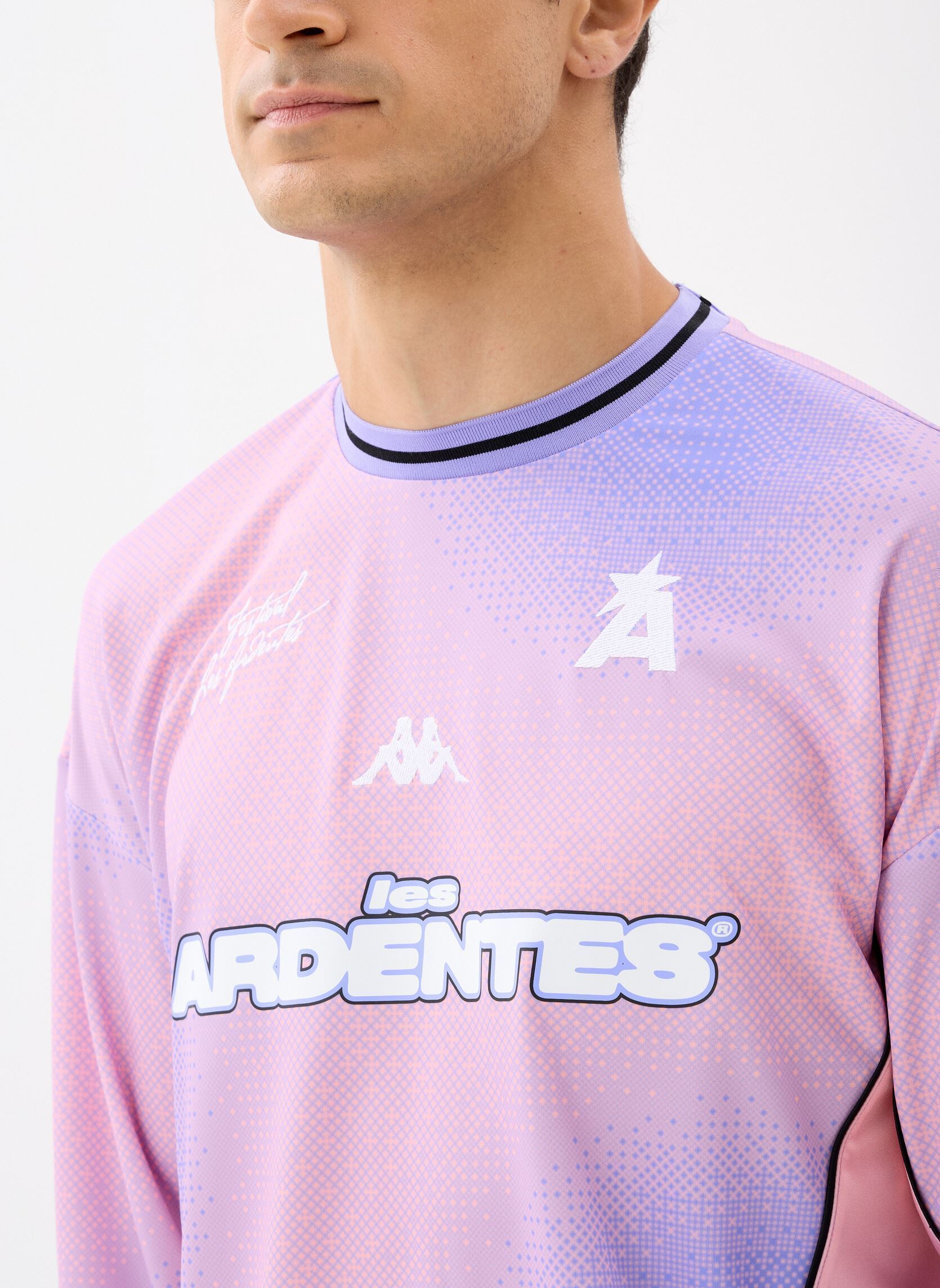Tee-shirts manches longues Authentic Krook Les Ardentes homme violet Kappa Tee-shirts manches longues Authentic Krook Les Ardentes homme violet VIOLET LAVANDER-PINK ASH
