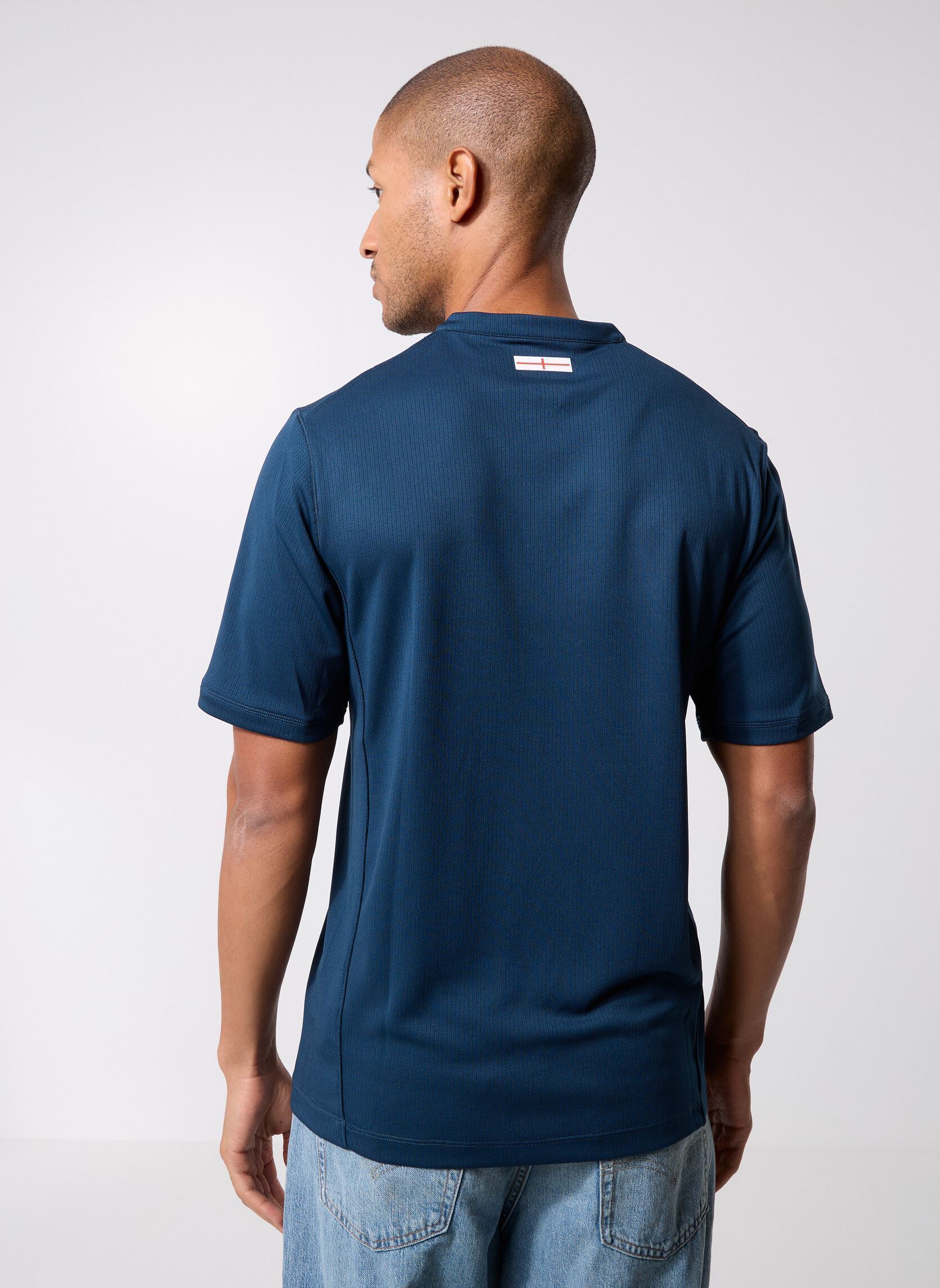 Korte mouwen polo's Kombat 2026 Third Genoa heren blauw Kappa Korte mouwen polo's Kombat 2026 Third Genoa heren blauw Blue DK
