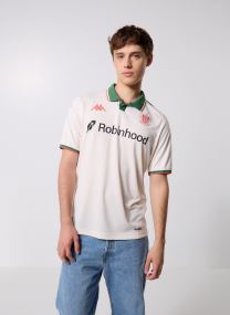 Korte mouwen polo's Kombat 2026 Away Ogc Nice heren wit