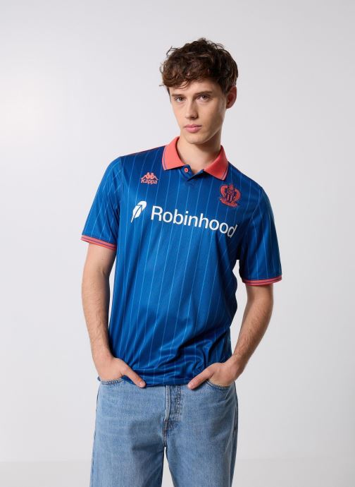 Kappa Korte mouwen polo's Kombat 2026 Third Ogc Nice heren blauw