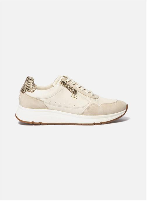 TBS Baskets basses Baskets cuir BLONZIP OFF femme blanc