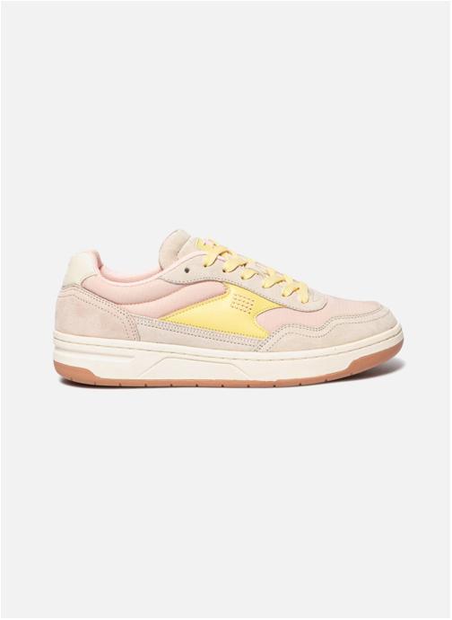 TBS Baskets basses Baskets cuir ALMERIA VANILLE / CIEL femme beige