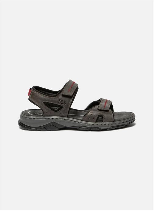 TBS Sandales et mules Sandales en cuir JULIANO PIERRE homme gris
