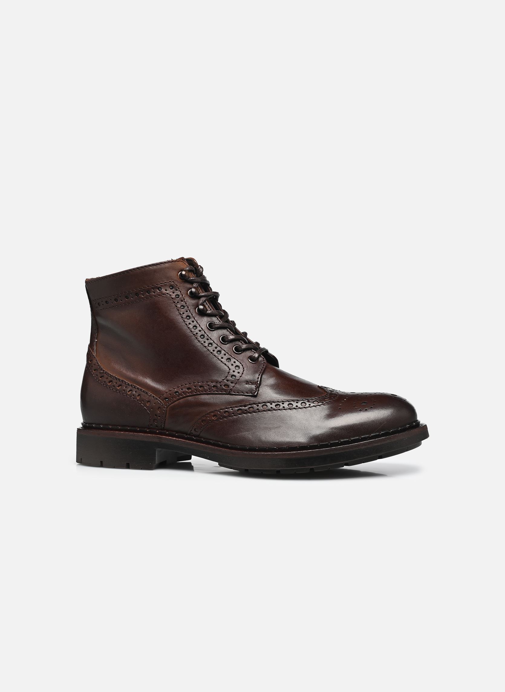 Veterlaarsjes PADRID heren bruin Marvin&Co Veterlaarsjes PADRID heren bruin marron