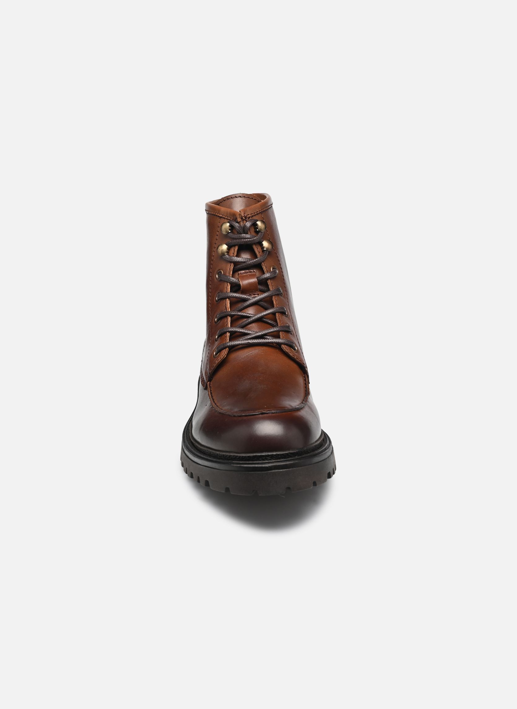 Bottines à lacets PARCELONE homme marron Marvin&Co Bottines à lacets PARCELONE homme marron marron