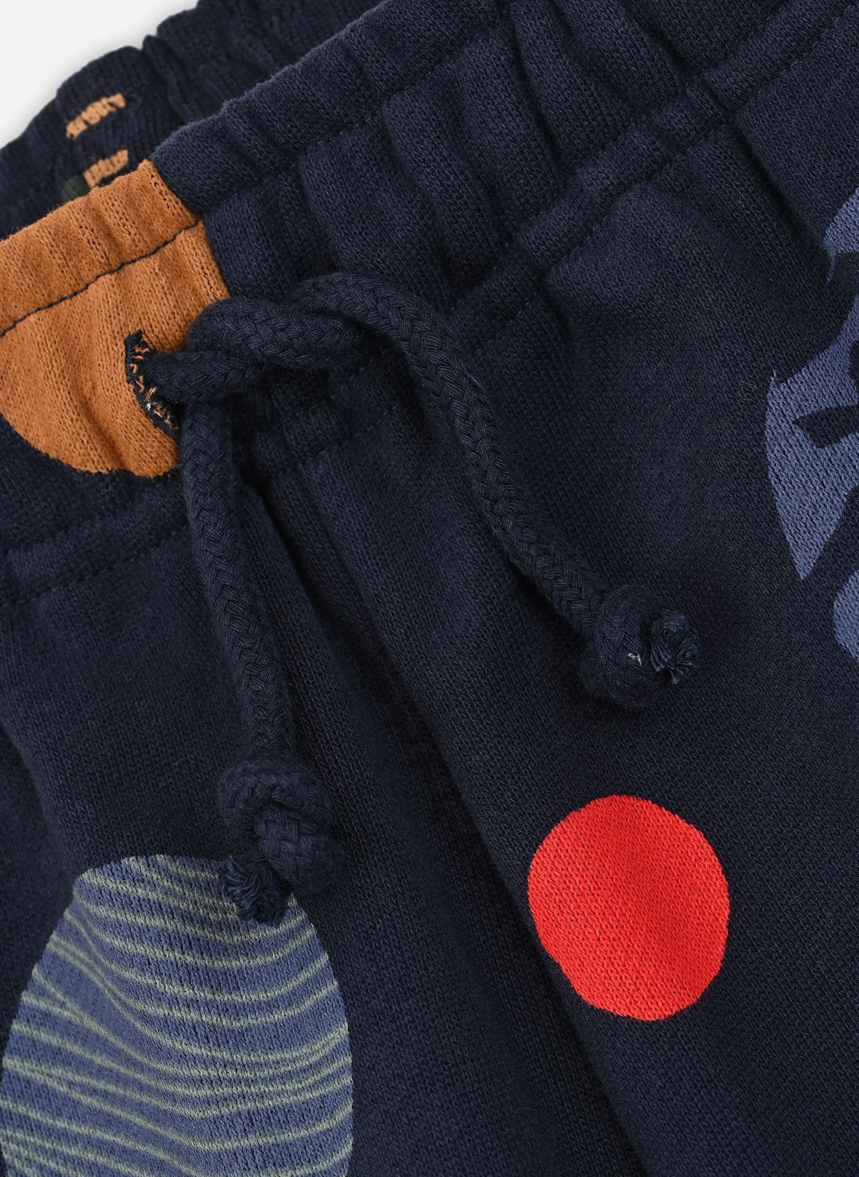 Broeken Arlo Printed Sweatpants blauw Liewood Broeken Arlo Printed Sweatpants blauw Universe / Classic navy
