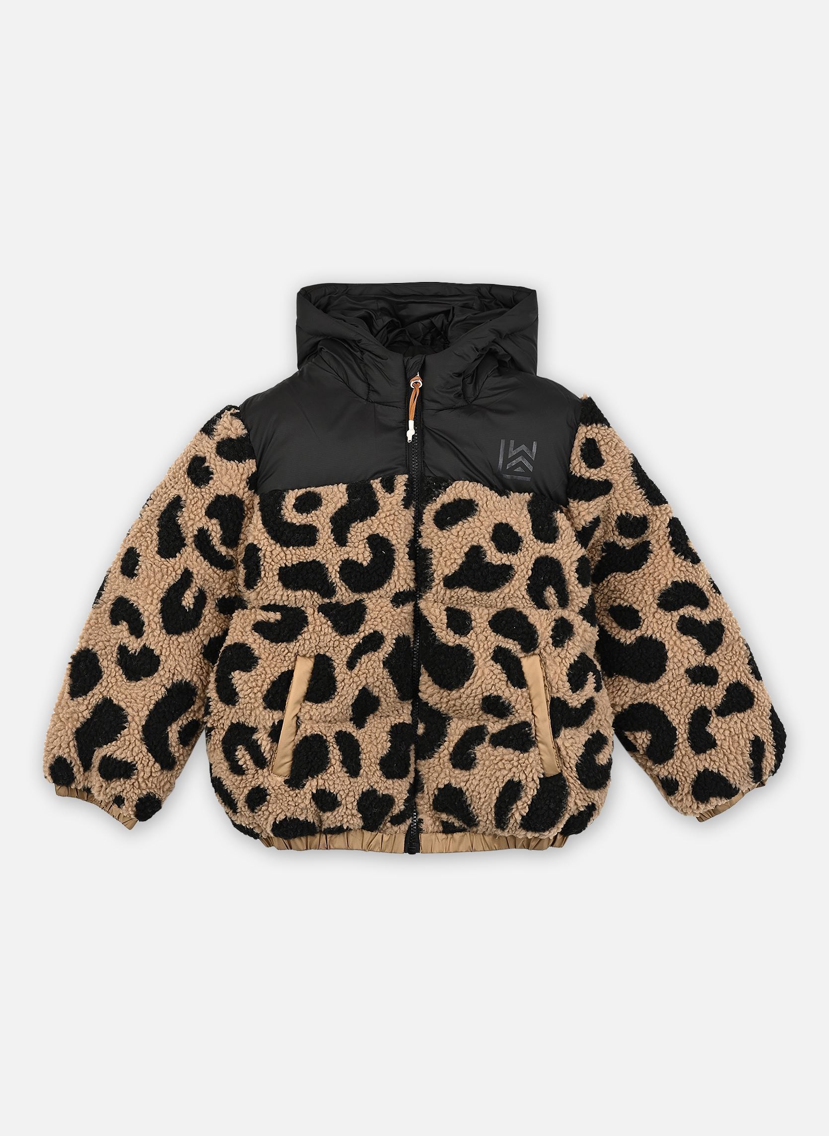 Fleece truien Niko Pile Jacket meisjes bruin Liewood Fleece truien Niko Pile Jacket meisjes bruin Mega leo / Oat mix