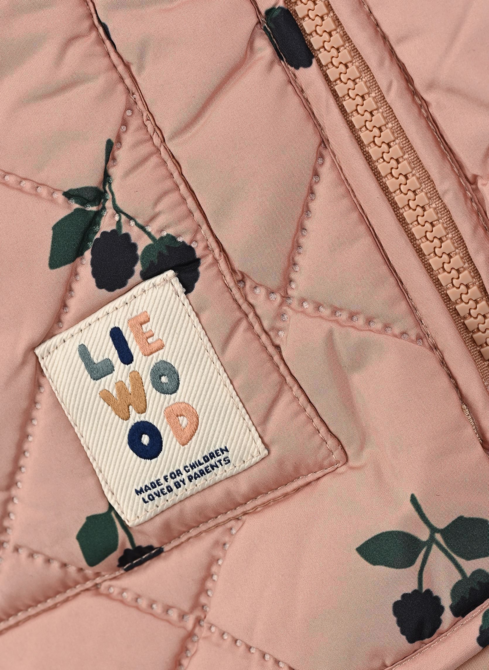Vestes Zella Thermo Jacket rose Liewood Vestes Zella Thermo Jacket rose BERRY / PALE TUSCANY / EMBROID