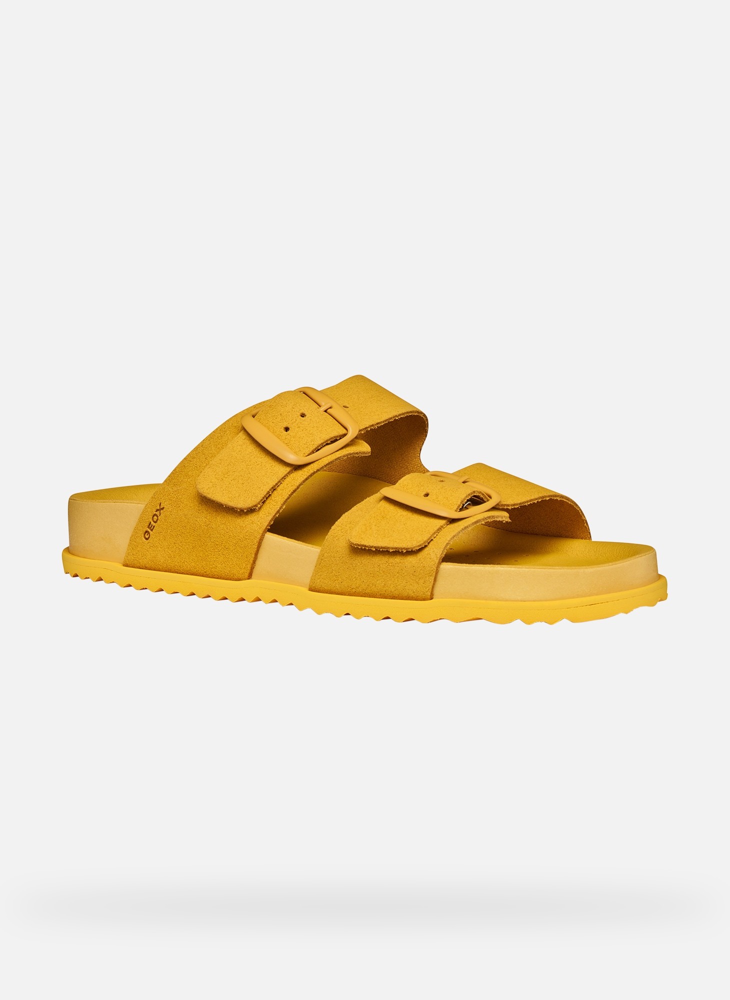Mules D SANDYBETT femme jaune Geox Mules D SANDYBETT femme jaune Ocre