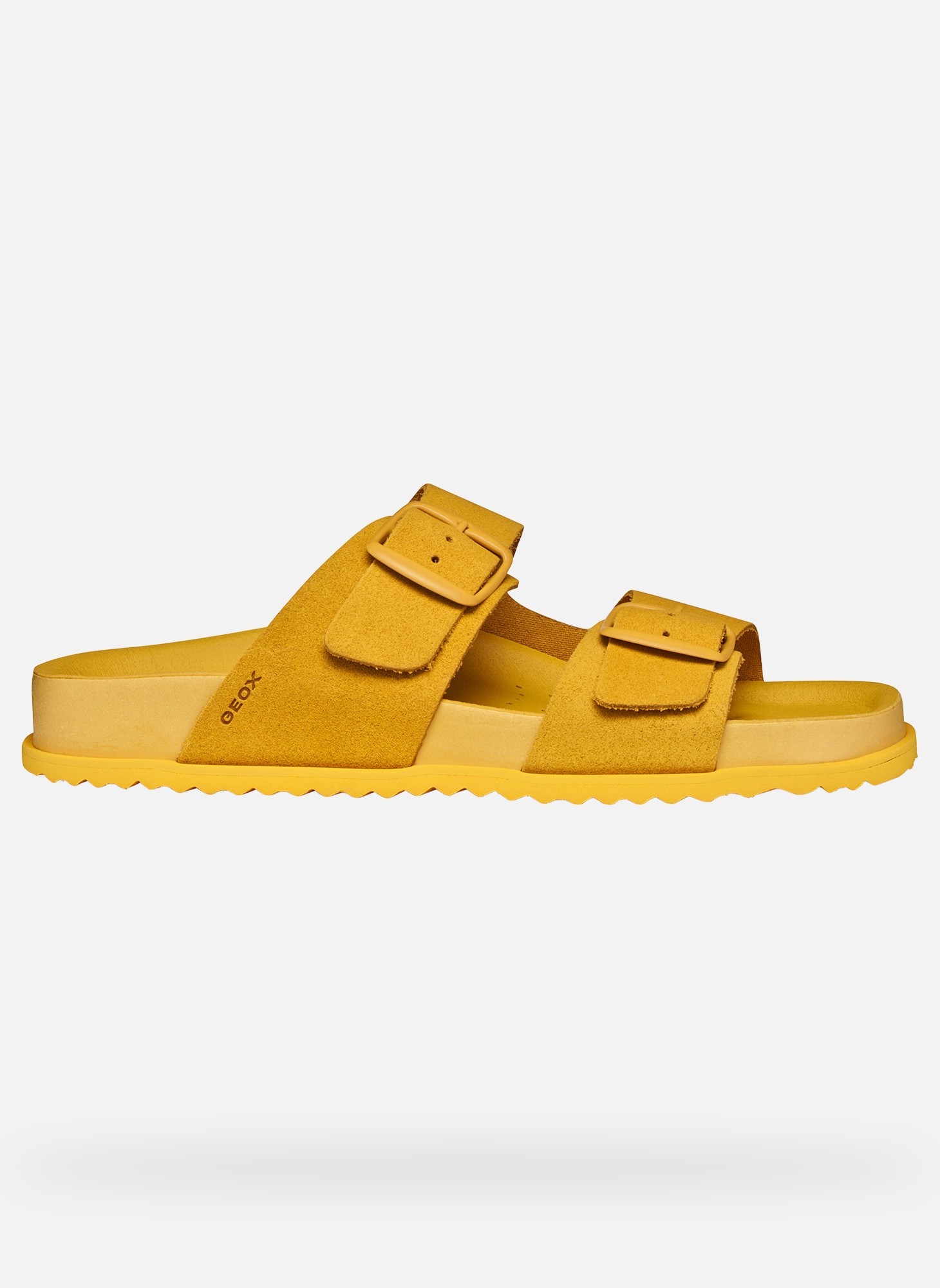 Mules D SANDYBETT femme jaune Geox Mules D SANDYBETT femme jaune Ocre