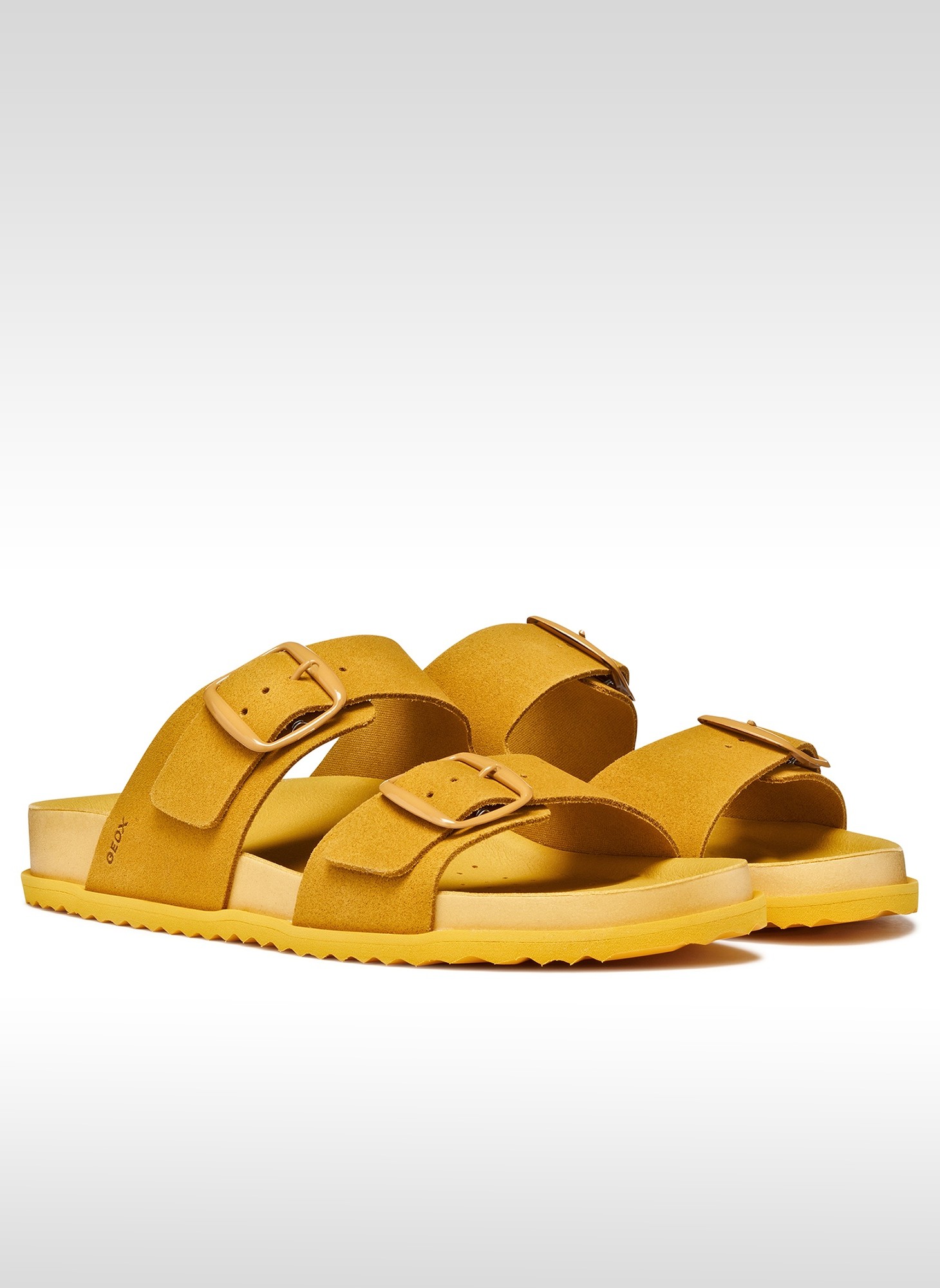 Mules D SANDYBETT femme jaune Geox Mules D SANDYBETT femme jaune Ocre