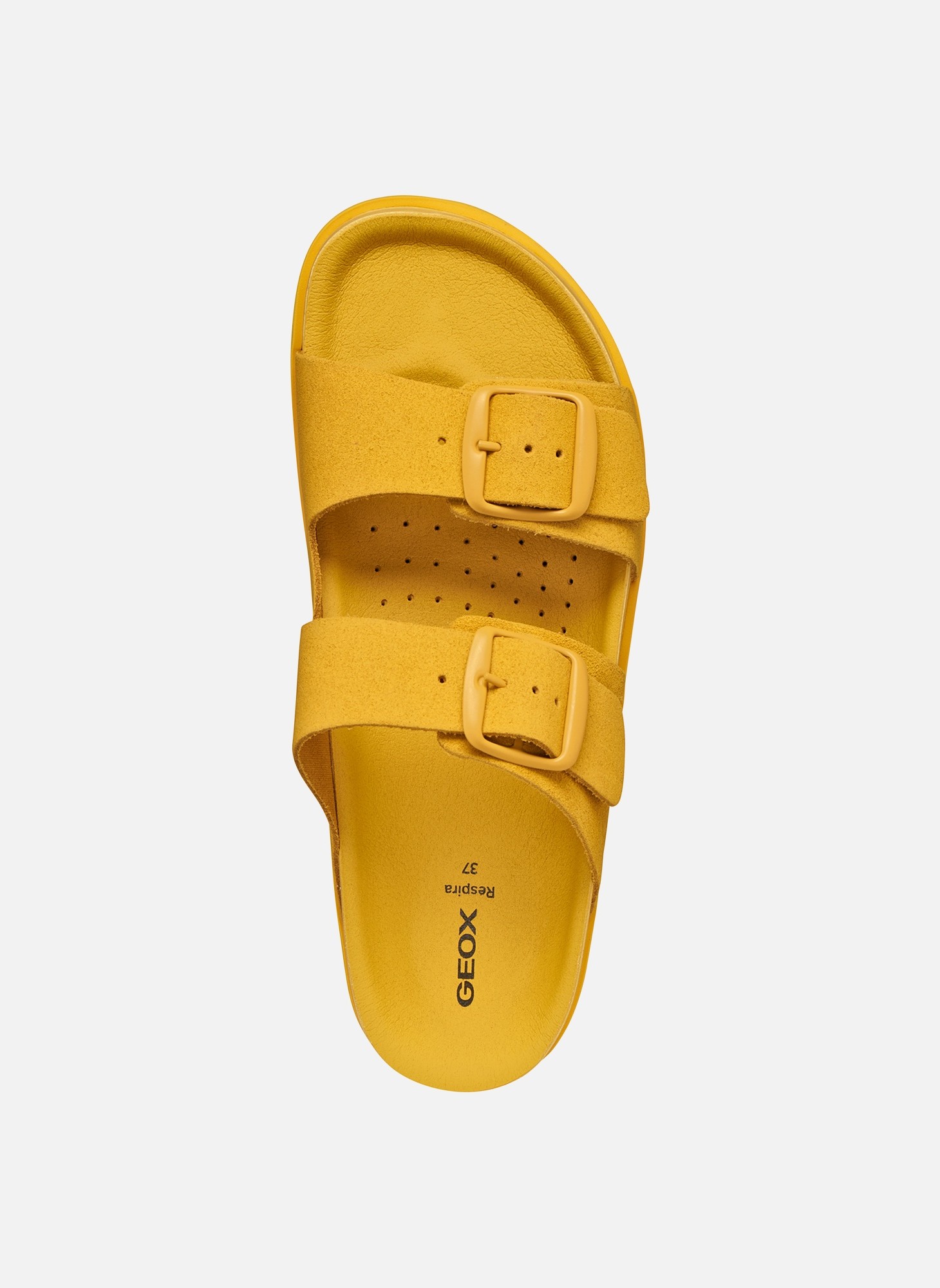 Mules D SANDYBETT femme jaune Geox Mules D SANDYBETT femme jaune Ocre