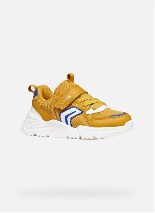 Geox Baskets basses J LOFTUS BOY garçon jaune