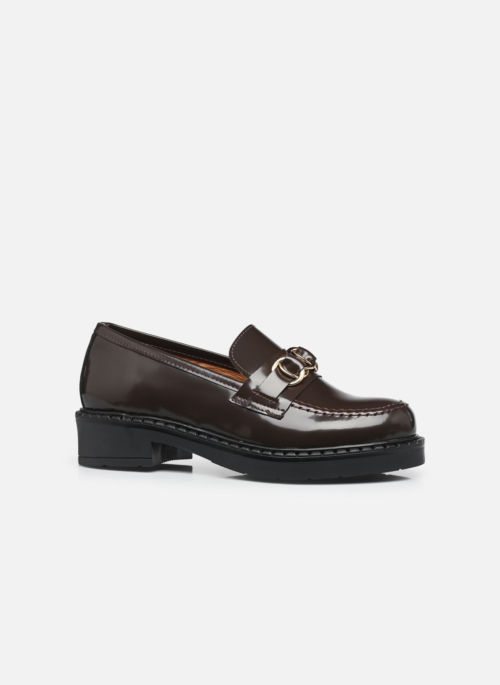 Mocassins Anocile femme marron Georgia Rose Mocassins Anocile femme marron CHOCOLAT