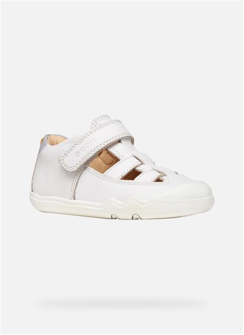 Geox Baskets basses STEPPIEUP BABY BOY garçon blanc
