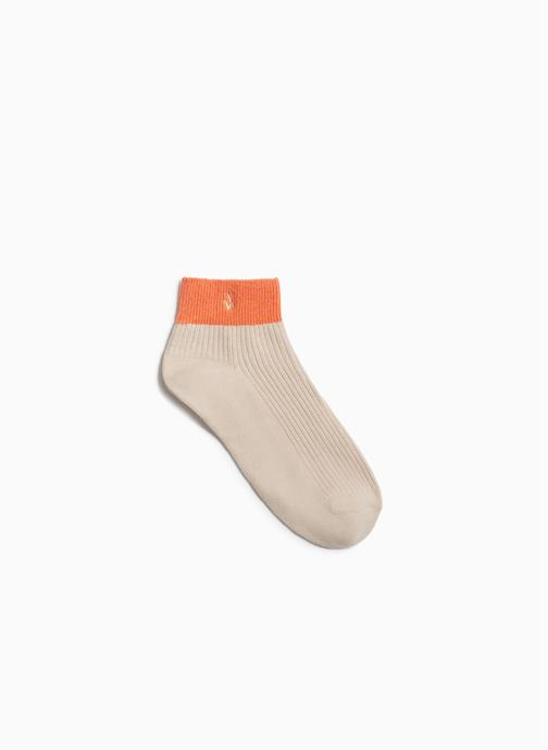 Vanessa Wu Chaussettes beige