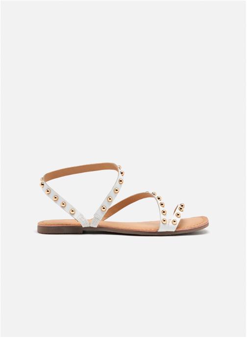 Gioseppo Sandales Sandals - Sandales Plates Cuir Cloutées Necedah - Blanc femme blanc