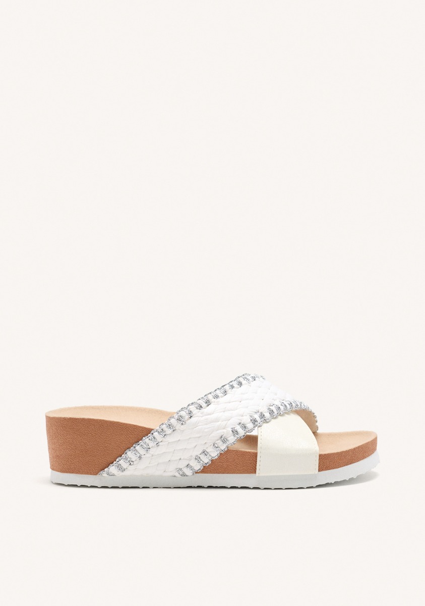 Sandales Mare - Sandales Compensées Tressées Oma - Blanc femme blanc Gioseppo Sandales Mare - Sandales Compensées Tressées Oma - Blanc femme blanc Blanc