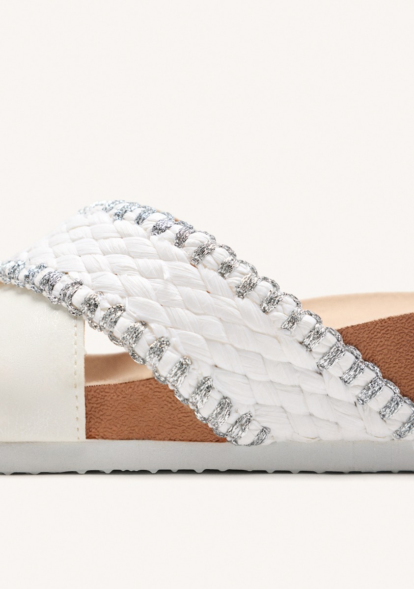 Sandales Mare - Sandales Compensées Tressées Oma - Blanc femme blanc Gioseppo Sandales Mare - Sandales Compensées Tressées Oma - Blanc femme blanc Blanc