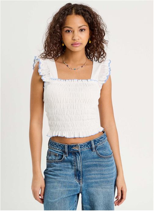 Cache Cache Tee-shirts DSMOKARTY femme blanc